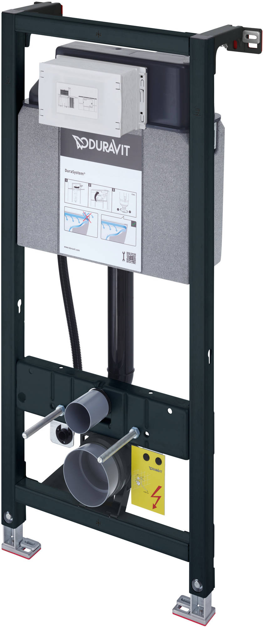 Duravit DuraSystem inbouwreservoir met hygiënespoeling