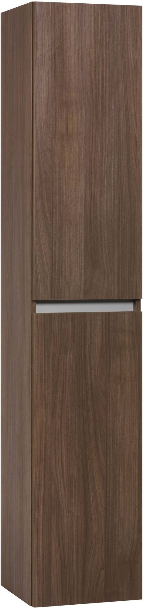 Saqu Gaia hoge kast rechts 35x34x180cm noten urban