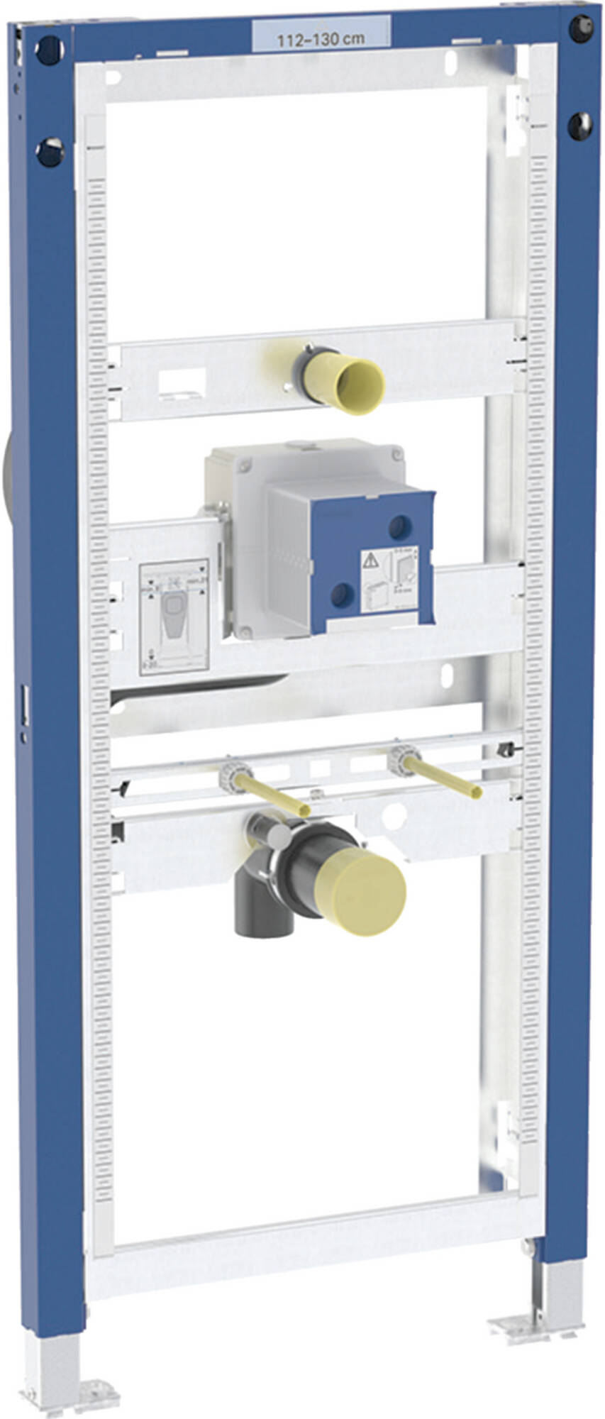 Geberit Duofix UR universeel H112-130cm sturing verborgen