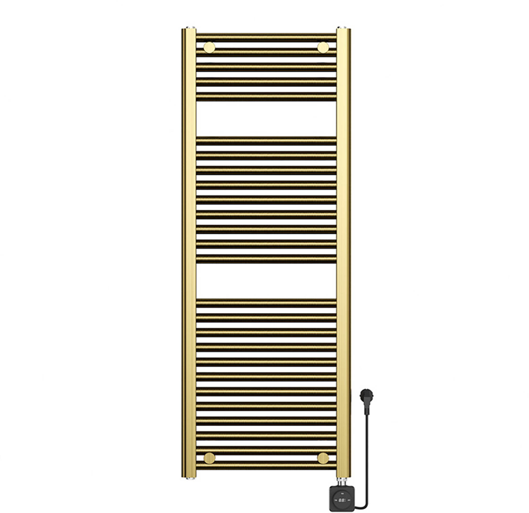 Saqu Broly elektrische radiator Smart Wifi 700W 60x118,5cm geborsteld messing pvd-coating