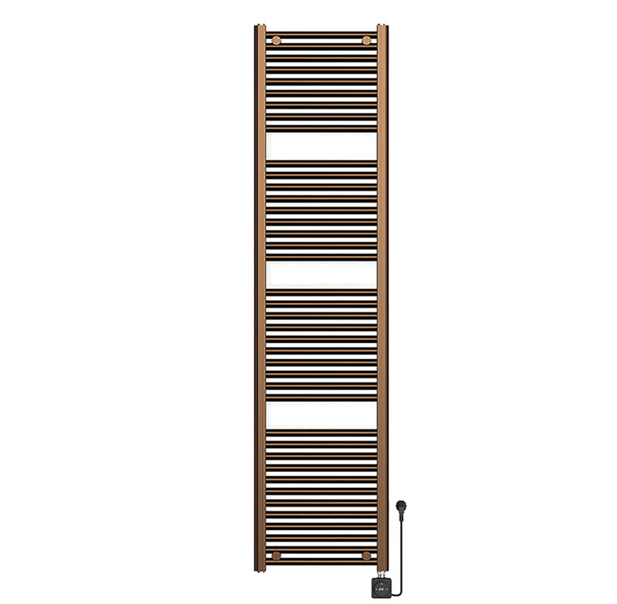 Saqu Broly elektrische radiator Smart Wifi 1000W 45x181 7cm brons koper PVD