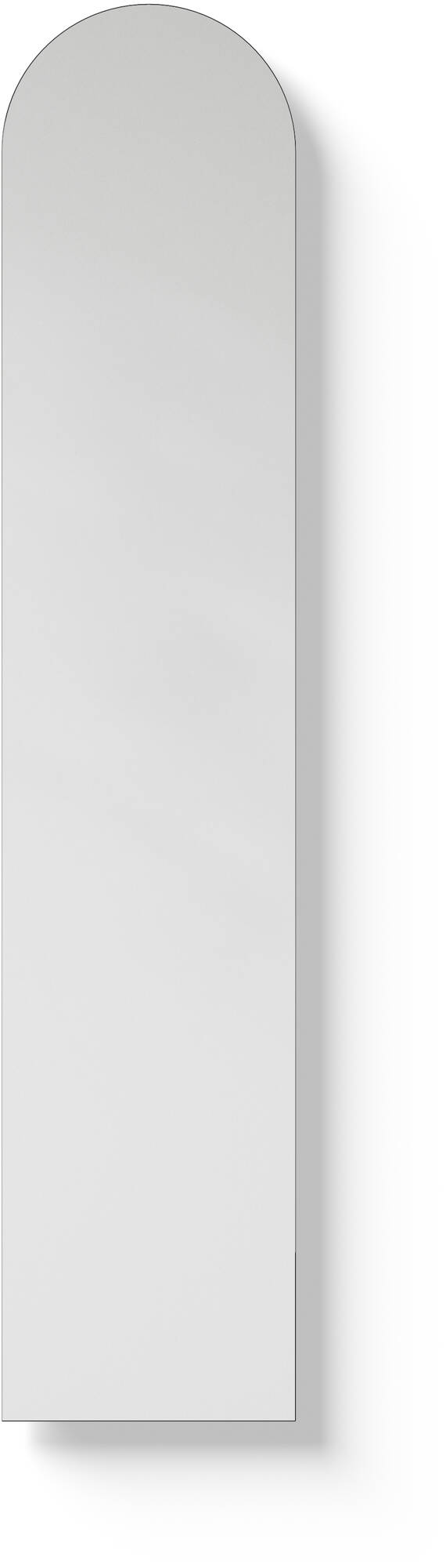Looox Arc Spiegel voor Toilet 25x120cm