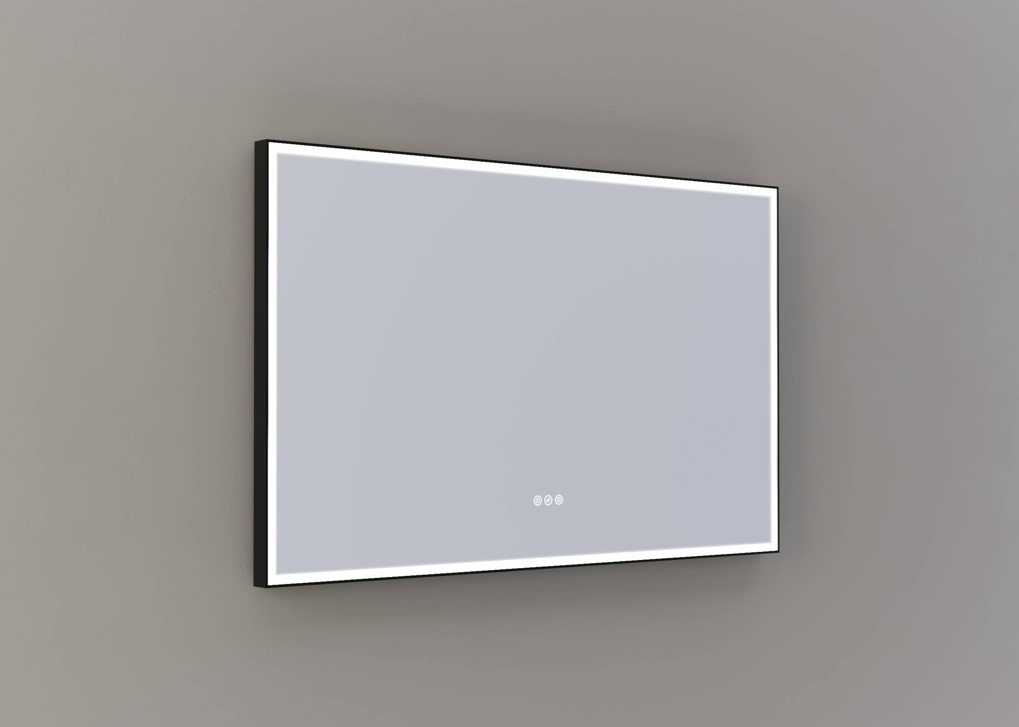 Thebalux M26 Spiegel 120x75 cm Mat Zwart