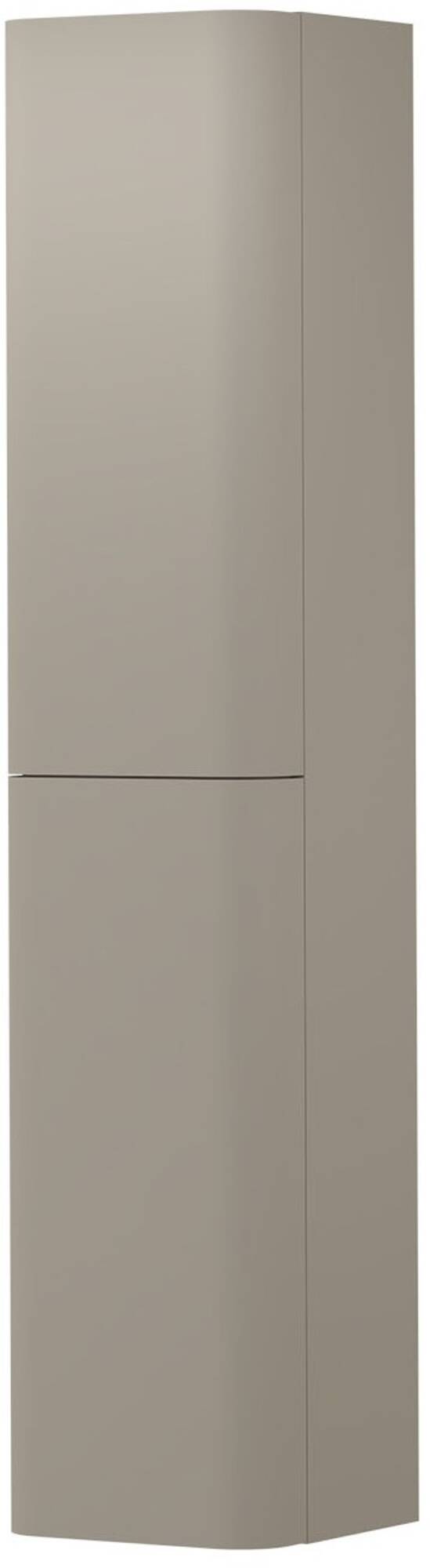 Saqu Olivo hoge kast linksdraaiend 35x35x169cm mat beige zand