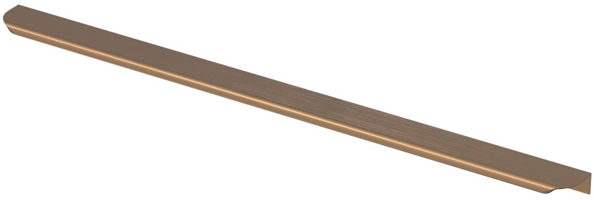 Saqu Olivo greep 60x4x0,8cm geborsteld koper