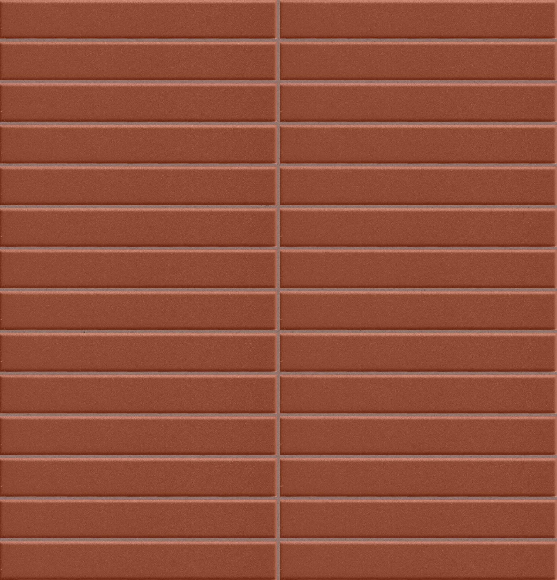 Terratinta Wandtegel kitkat mozaïek Stick 30x29cm rusty red mat gerectificeerd
